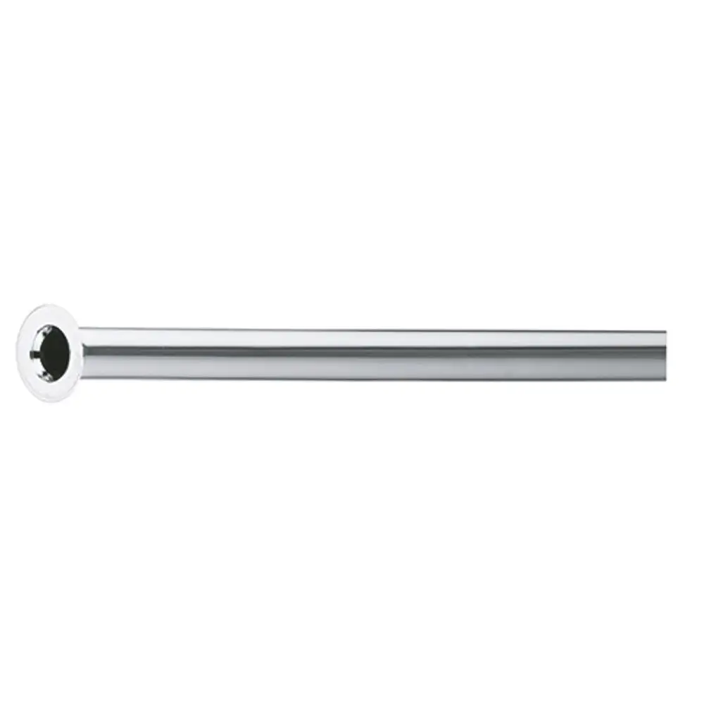 Chromfarbenes Kupferrohr, 10x500 mm, mit zwei Bördeln 1/2''-3. KLUDI-Ersatzteil 1620305.